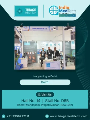 Day 1 at India MedTech Expo 2025 Day 1 at India MedTech Expo 2025