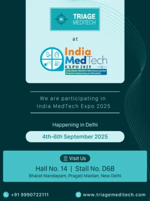 Triage Meditech at India MedTech Expo 2025 Day 3 Triage Meditech at India MedTech Expo 2025 Day 3