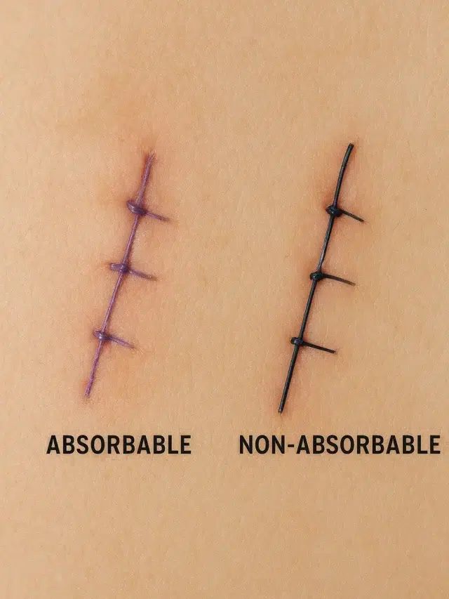 Choosing the Right Stitch: Absorbable vs. Non-Absorbable