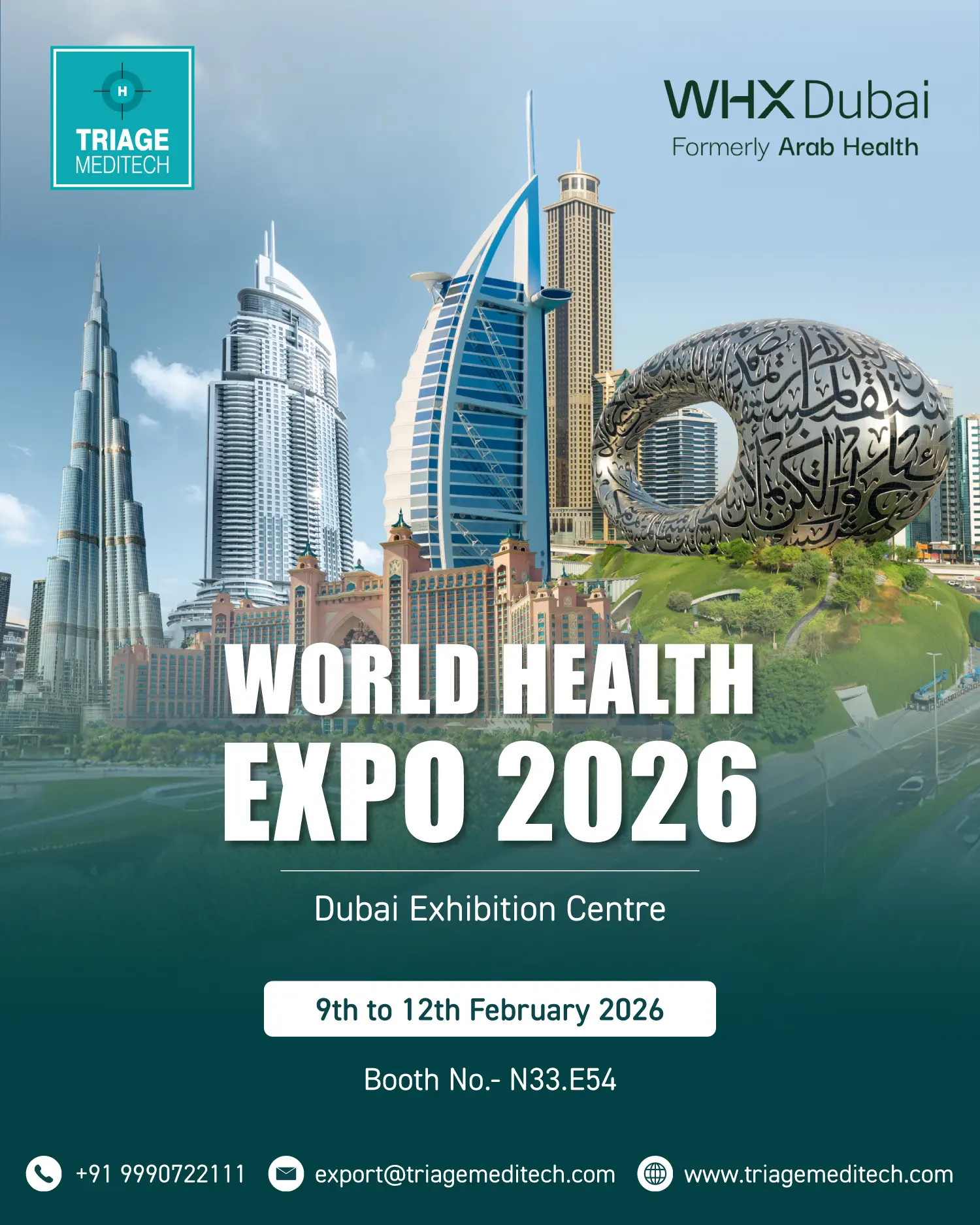 Triage Meditech at WHX 2026 Dubai World Health Triage Meditech at WHX 2026 Dubai -World Health Expo